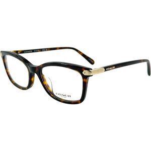 Coach HC6219U Womens Plastic Eyeglass Frame 5120 Dark Tortoise 51-17
